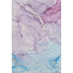 Premium Machine Washable Mayfield  Purple 5' x 7'6" Rug