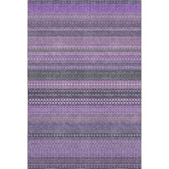 Premium Machine Washable Mayfield  Purple 5' x 7'6" Rug