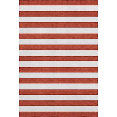 Premium Machine Washable Mayfield  Red 5' x 7'6" Rug