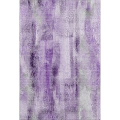 Premium Machine Washable Mayfield  Purple 5' x 7'6" Rug