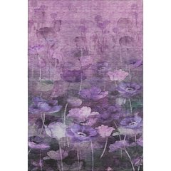 Premium Machine Washable Mayfield  Purple 5' x 7'6" Rug