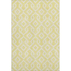 Premium Machine Washable Mayfield  Yellow 5' x 7'6" Rug