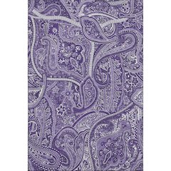 Premium Machine Washable Mayfield  Purple 5' x 7'6" Rug