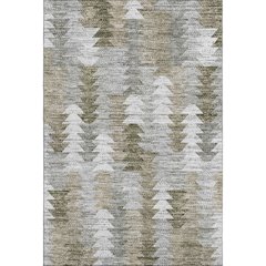 Premium Machine Washable Mayfield  Brown 5' x 7'6" Rug
