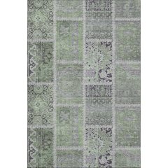 Premium Machine Washable Mayfield  Green 5' x 7'6" Rug