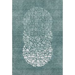 Premium Machine Washable Mayfield  Teal 5' x 7'6" Rug