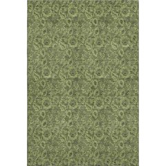 Premium Machine Washable Mayfield AMF661 Olive 5' x 7'6" Rug