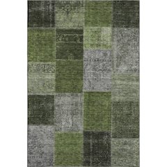 Premium Machine Washable Mayfield AMF663 Olive 5' x 7'6" Rug