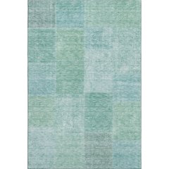 Premium Machine Washable Mayfield AMF664 Teal 5' x 7'6" Rug