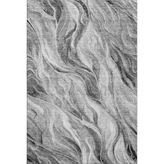 Premium Machine Washable Mayfield AMF720 Gray 5' x 7'6" Rug