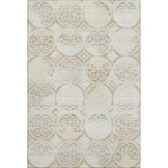Premium Machine Washable Mayfield AMF738 Ivory 5' x 7'6" Rug