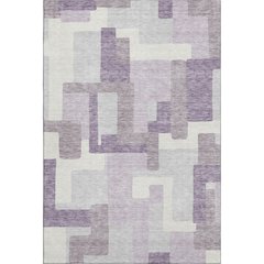 Premium Machine Washable Mayfield AMF740 Lavender 5' x 7'6" Rug