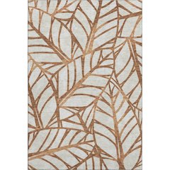 Premium Machine Washable Mayfield AMF741 Paprika 5' x 7'6" Rug