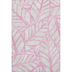 Premium Machine Washable Mayfield AMF741 Pink 5' x 7'6" Rug