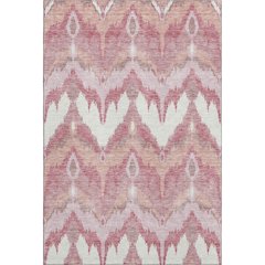 Premium Machine Washable Mayfield AMF743 Blush 5' x 7'6" Rug