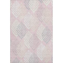 Premium Machine Washable Mayfield AMF744 Pink 5' x 7'6" Rug