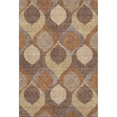 Premium Machine Washable Mayfield AMF749 Copper 5' x 7'6" Rug
