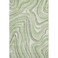 Premium Machine Washable Mayfield AMF756 Aloe 5' x 7'6" Rug