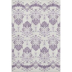 Premium Machine Washable Mayfield AMF759 Purple 5' x 7'6" Rug