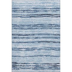 Premium Machine Washable Mayfield  Blue 5' x 7'6" Rug