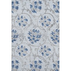 Premium Machine Washable Mayfield AMF762 Sky 5' x 7'6" Rug