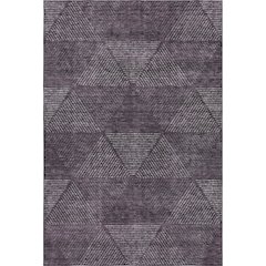 Premium Machine Washable Mayfield AMF777 Eggplant 5' x 7'6" Rug