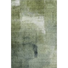 Premium Machine Washable Mayfield AMF787 Green 5' x 7'6" Rug