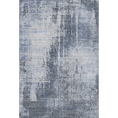 Premium Machine Washable Mayfield AMF796 Navy 5' x 7'6" Rug