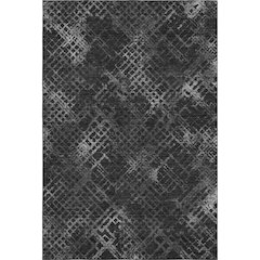 Premium Machine Washable Mayfield AMF825 Charcoal 5' x 7'6" Rug