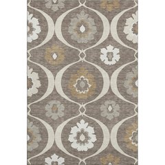 Premium Machine Washable Mayfield AMF858 Brown 5' x 7'6" Rug
