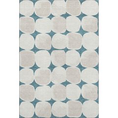 Premium Machine Washable Mayfield AMF870 Teal 5' x 7'6" Rug