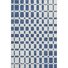 Premium Machine Washable Mayfield AMF871 Navy 5' x 7'6" Rug