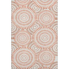Premium Machine Washable Mayfield AMF877 Coral 5' x 7'6" Rug