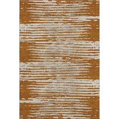 Premium Machine Washable Mayfield AMF888 Paprika 5' x 7'6" Rug