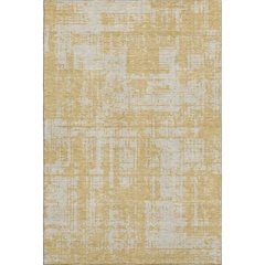 Premium Machine Washable Mayfield AMF895 Gold 5' x 7'6" Rug