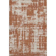 Premium Machine Washable Mayfield AMF895 Paprika 5' x 7'6" Rug