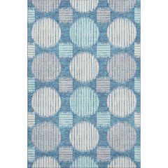 Premium Machine Washable Mayfield AMF900 Teal 5' x 7'6" Rug
