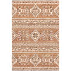 Premium Machine Washable Mayfield AMF901 Copper 5' x 7'6" Rug