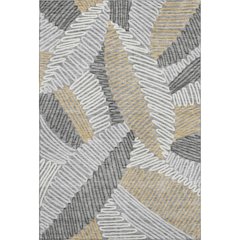 Premium Machine Washable Mayfield AMF904 Gray 5' x 7'6" Rug