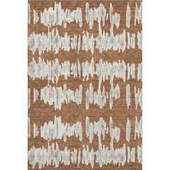 Premium Machine Washable Mayfield AMF905 Paprika 5' x 7'6" Rug