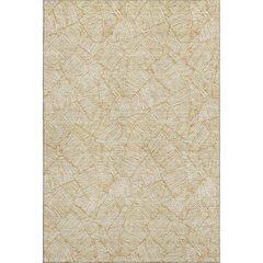 Premium Machine Washable Mayfield AMF913 Gold 5' x 7'6" Rug