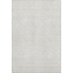 Premium Machine Washable Mayfield AMF917 Ivory 5' x 7'6" Rug