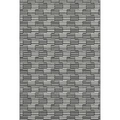 Premium Machine Washable Mayfield AMF918 Black 5' x 7'6" Rug