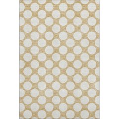 Premium Machine Washable Mayfield AMF921 Gold 5' x 7'6" Rug