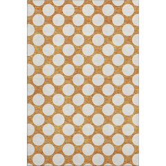 Premium Machine Washable Mayfield AMF921 Orange 5' x 7'6" Rug