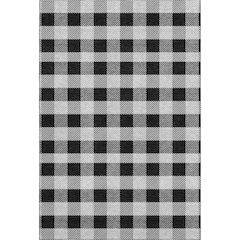 Premium Machine Washable Mayfield AMF924 Black 5' x 7'6" Rug