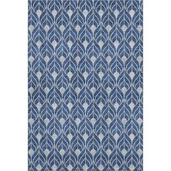 Premium Machine Washable Mayfield AMF927 Navy 5' x 7'6" Rug