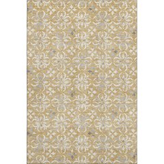 Premium Machine Washable Mayfield AMF930 Gold 5' x 7'6" Rug
