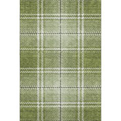Premium Machine Washable Mayfield AMF935 Green 5' x 7'6" Rug