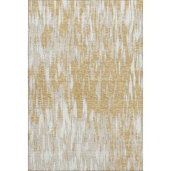 Premium Machine Washable Mayfield AMF945 Gold 5' x 7'6" Rug